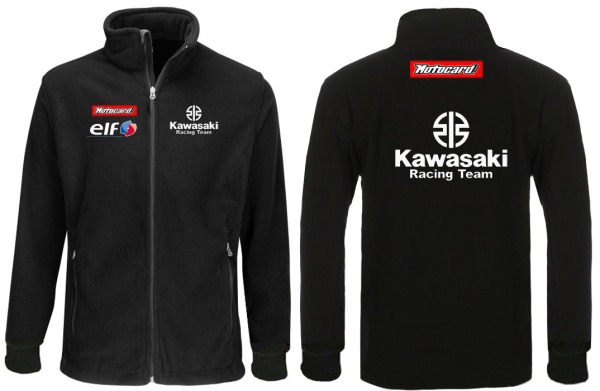 Kawasaki Racing Fleecejacke